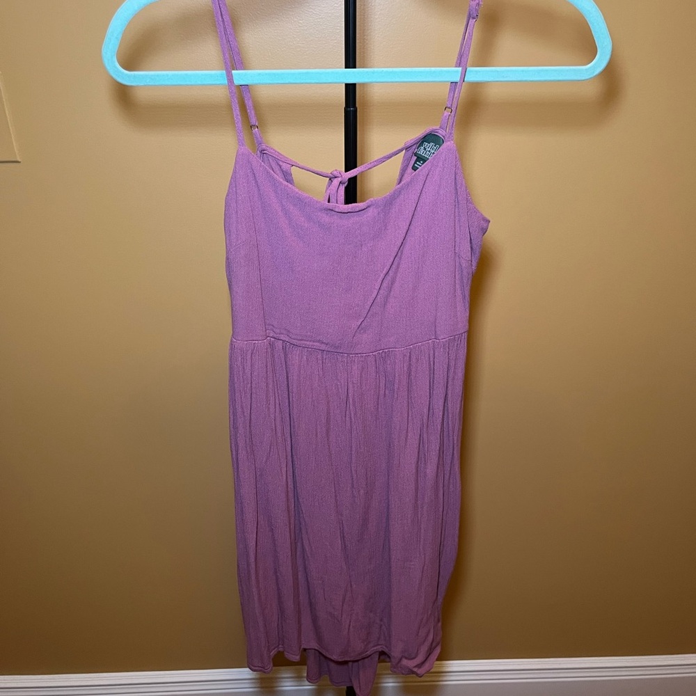 Wild Fable Purple Spaghetti Strap Mini Dress